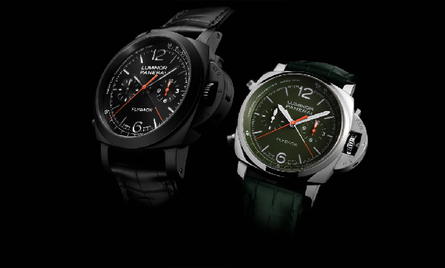 Panerai Luminor Chrono Flyback飛返計時新作二連發(fā),陶瓷殼、軍綠面各展特色-復(fù)刻表