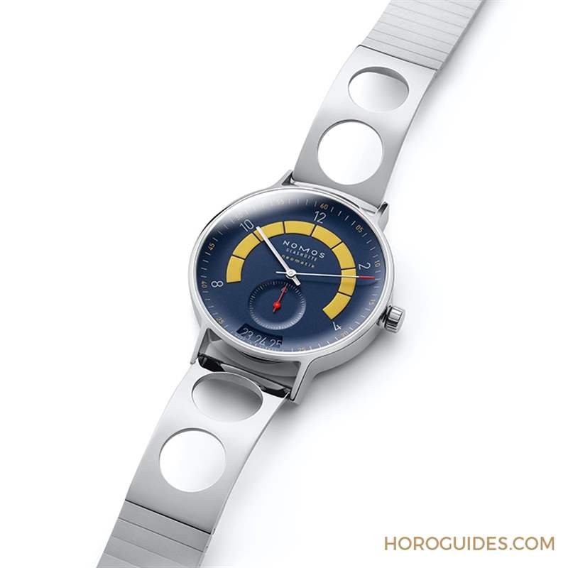 復(fù)古賽車鏈帶!NOMOS Autobahn系列「Director's Cut」設(shè)計(jì)師限量版腕表-復(fù)刻表