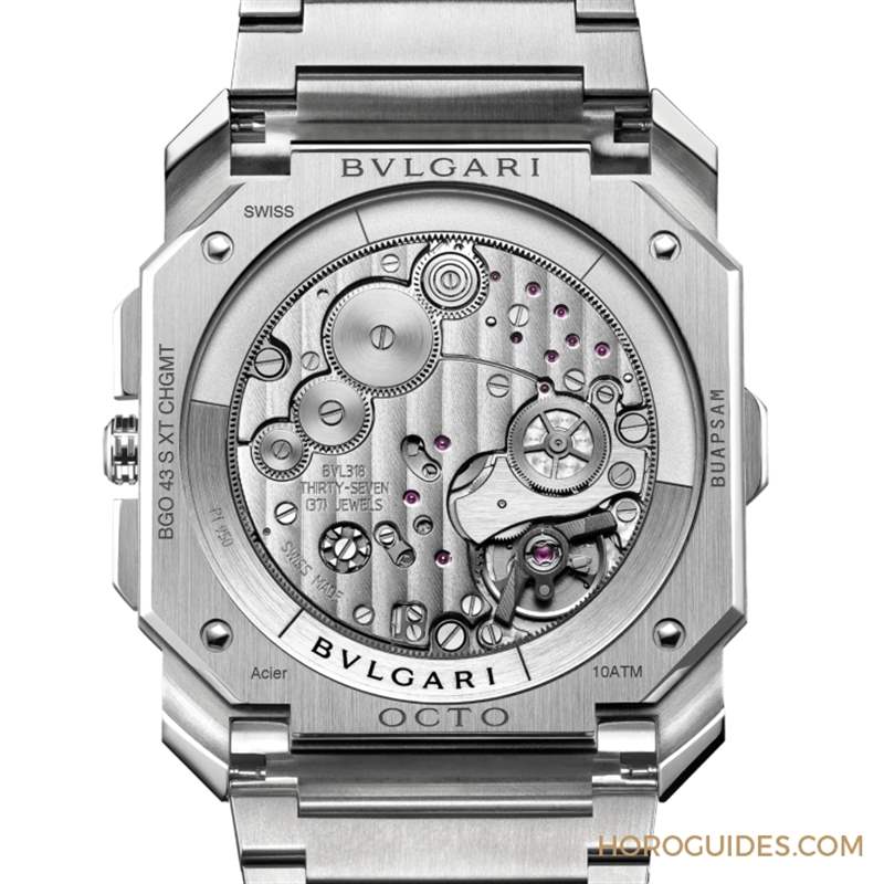 這樣的喀什米爾藍面,美絕了!BVLGARI Octo Finissimo超薄兩地時間計時碼表-復刻表