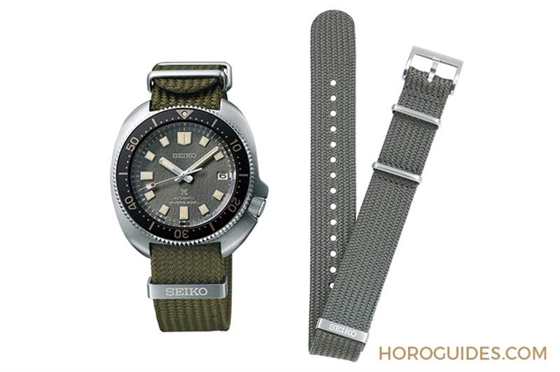 強韌織物表帶|SEIKO推出現代版Prospex系列腕表,重新詮釋62MAS和海龜-復刻表