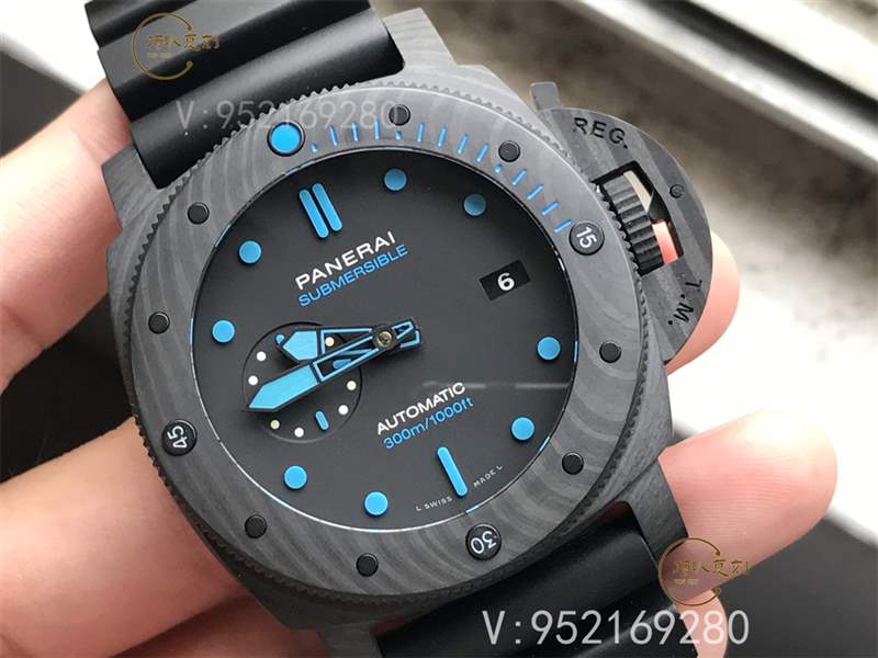 VS廠沛納海pam616和pam1616碳纖維腕表復刻做工怎么樣-復刻表