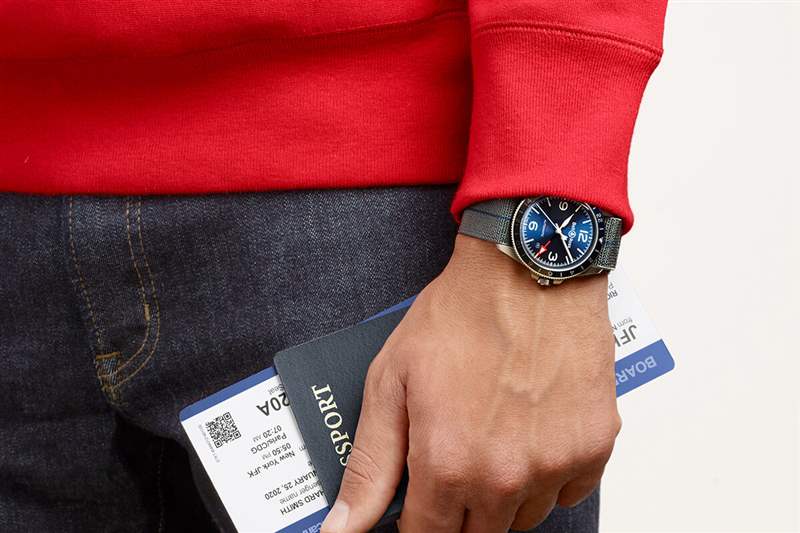 Bell & Ross BR V2-93 GMT 藍(lán)色