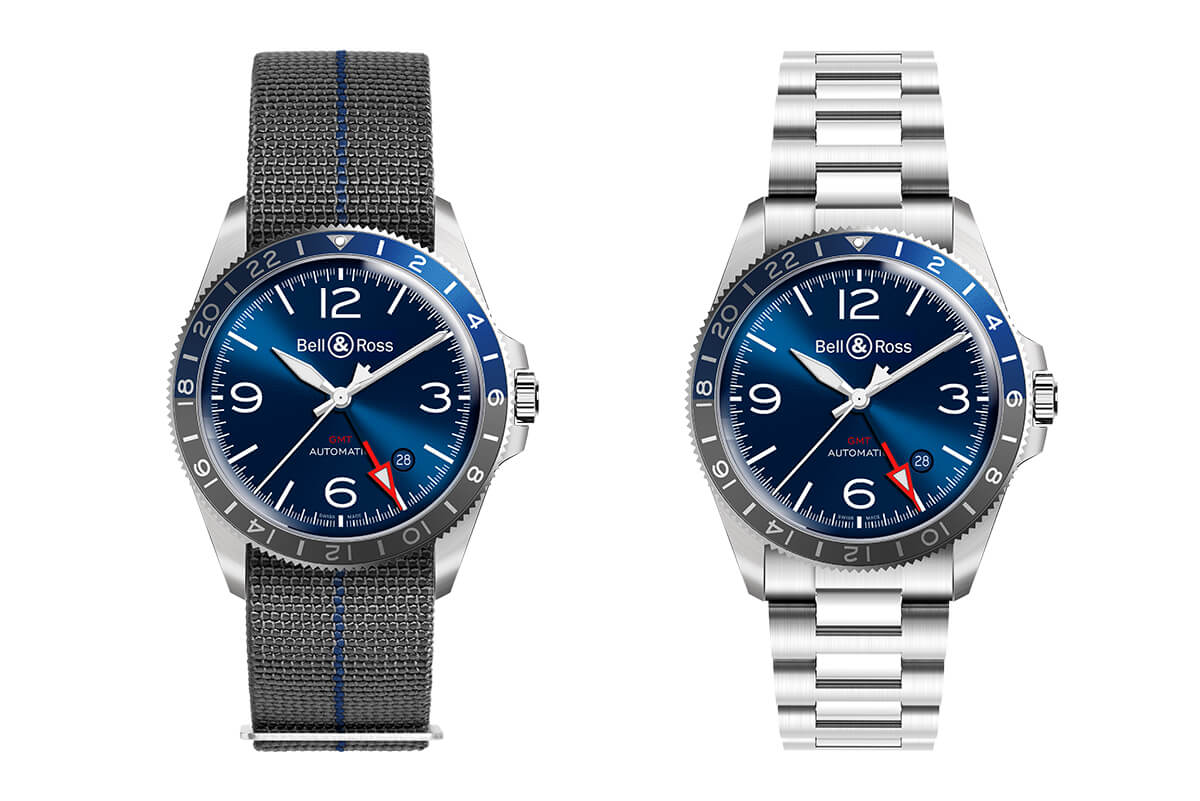 Bell & Ross BR V2-93 GMT 藍(lán)色