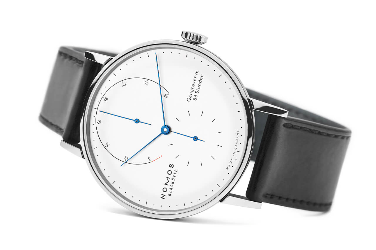 德國不銹鋼簡約設(shè)計(jì)Nomos Lambda手表960.S1-復(fù)刻表