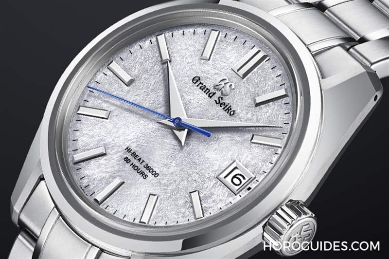 GRAND SEIKO - 淡藍面盤呈現巖手山「融雪」美景，Grand Seiko 44GS首款白鋼材質