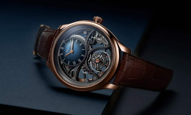 賀高登鐘表50周年！ H. Moser & Cie.勇創者圓柱陀飛輪鏤空紀念腕表限量發行