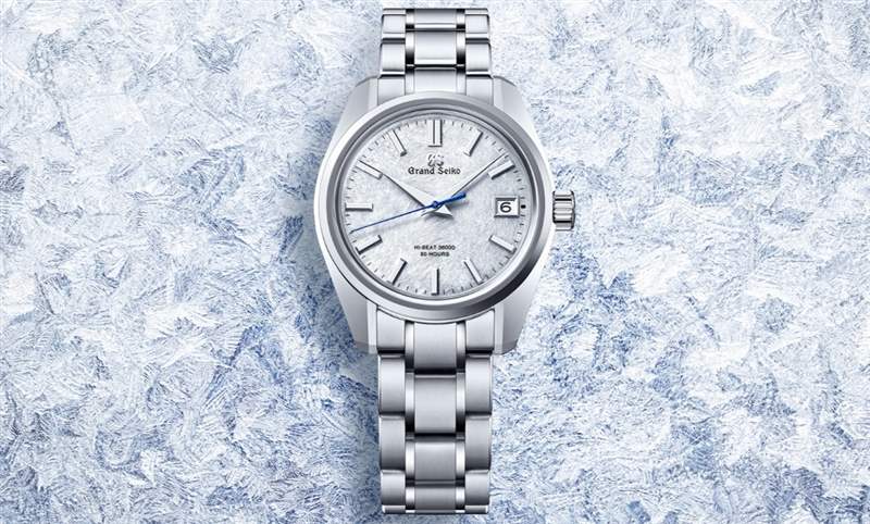 淡藍面盤呈現巖手山「融雪」美景，Grand Seiko 44GS首款白鋼材質
