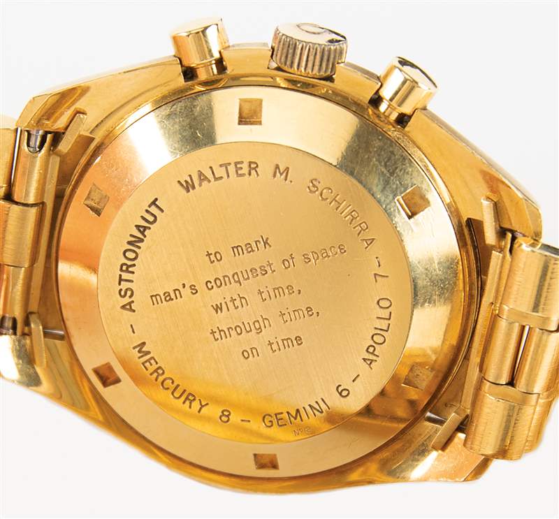拍賣宇航員 Wally Schirra 的歐米茄 Speedmaster 能否創(chuàng)下快速記錄?-復(fù)刻表
