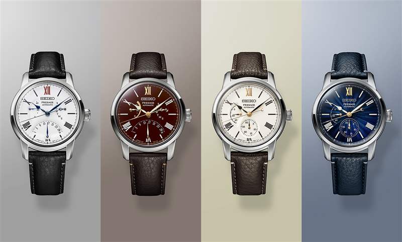 SEIKO制表110周年，Presage Craftsmanship系列腕表延攬日本工藝職人為面盤加持