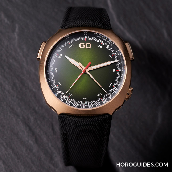 H. Moser & Cie. Streamliner亨利幕時(shí)極速者首見(jiàn)橡膠表帶款!-復(fù)刻表
