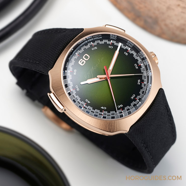 H. Moser & Cie. Streamliner亨利幕時(shí)極速者首見(jiàn)橡膠表帶款!-復(fù)刻表