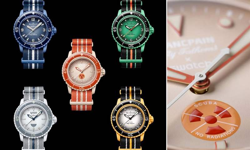 BLANCPAIN x SWATCH五款聯名表公開,這兩支最應該買!-復刻表