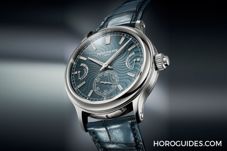 PATEK PHILIPPE - NAUTILUS - 5980/60G-001 - 年輕活力風的表王！ 盤點PATEK PHILIPPE百達翡麗藍灰色調腕表
