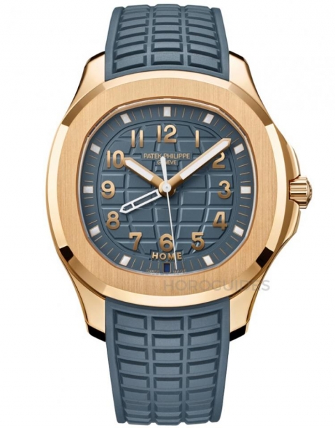 PATEK PHILIPPE - NAUTILUS - 5980/60G-001 - 年輕活力風的表王！ 盤點PATEK PHILIPPE百達翡麗藍灰色調腕表
