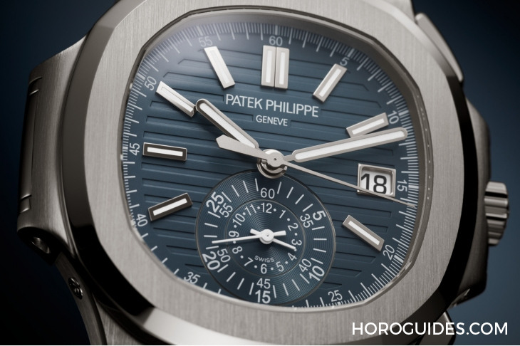 PATEK PHILIPPE - NAUTILUS - 5980/60G-001 - 年輕活力風的表王！ 盤點PATEK PHILIPPE百達翡麗藍灰色調腕表
