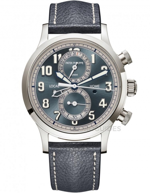 PATEK PHILIPPE - NAUTILUS - 5980/60G-001 - 年輕活力風的表王！ 盤點PATEK PHILIPPE百達翡麗藍灰色調腕表