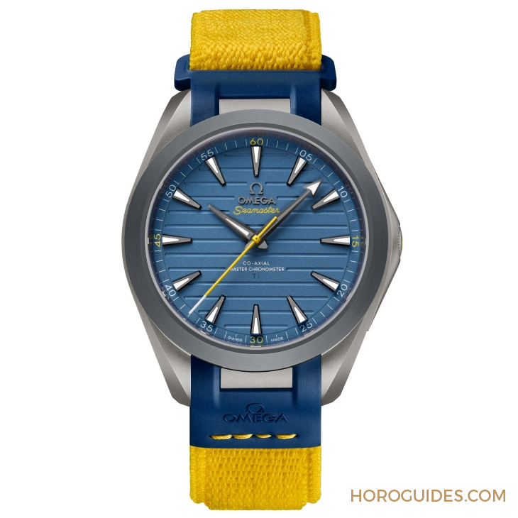 OMEGA - SEAMASTER - 220.92.41.21.03.002 - 超輕鈦金！ OMEGA為奧運金牌得主Armand Duplantis推出新款Seamaster Aqua Terra Ultra Light
